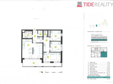 Prodej bytu, 4+kk, 112 m²