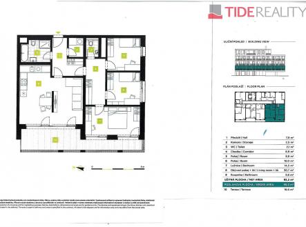 Prodej bytu, 4+kk, 117 m²