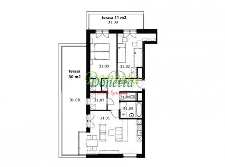 Prodej bytu, 3+kk, 77 m²