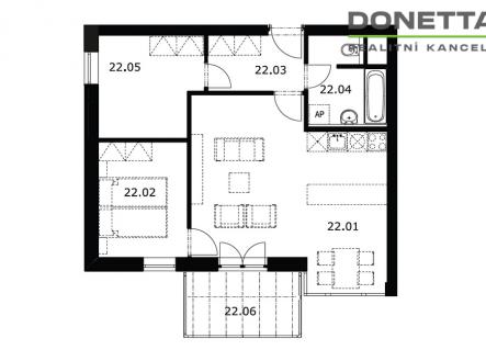 Prodej bytu, 2+kk, 69 m²