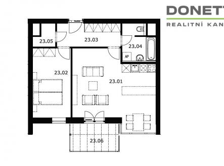 Prodej bytu, 2+kk, 69 m²