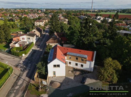 Pronájem bytu 3+kk, 81 m2 + 46 m2 zahrada, novostavba 2026, cihla, parkování, Smiřice