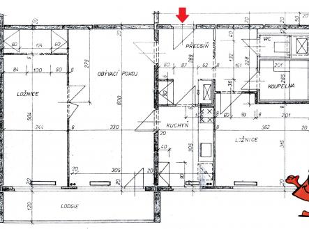 Prodej bytu, 3+1, 69 m²