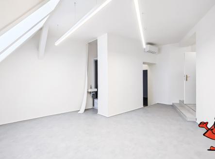 Pronájem podkrovních kanceláří Praha 1 Palackého - kancelář 2A