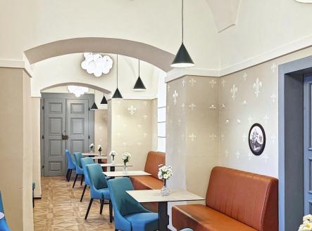 Pronájem zámecké restaurace zámku Dobříš - kavárna A