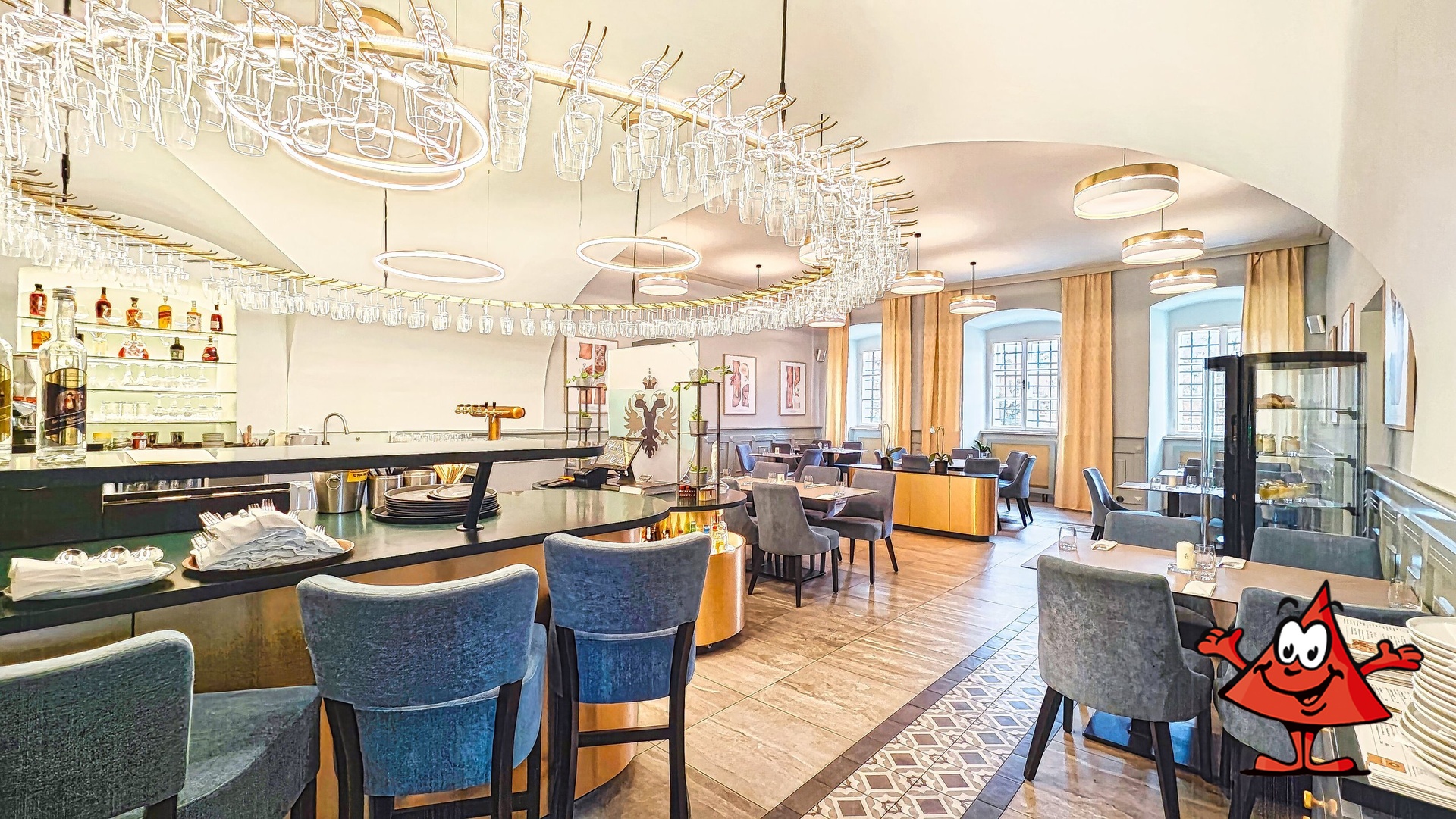 Pronájem zámecké restaurace zámku Dobříš - restaurace A