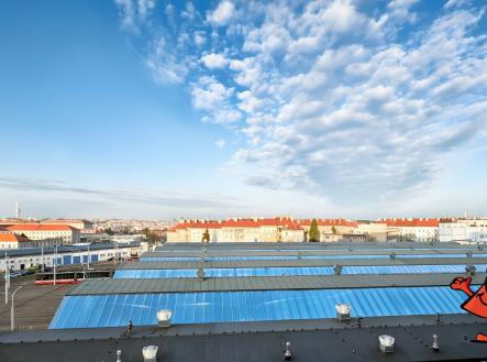 Pronájem bytu 2+kk Praha 4 Pankrác - výhled