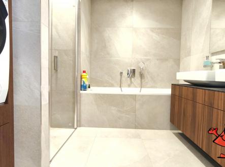 Malešická 3+KK s Terasou a 2x gar - koupelna