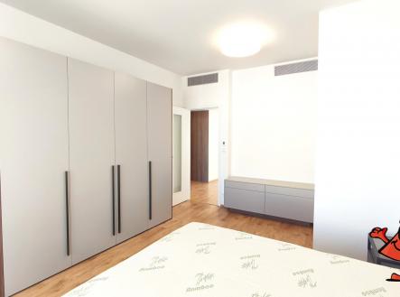 Malešická 3+KK s Terasou a 2x gar - ložnice 4