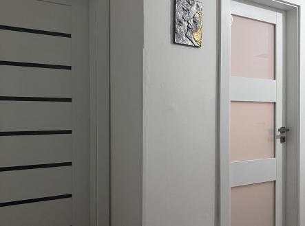 Dveře do ložnice a kuchyně s OP