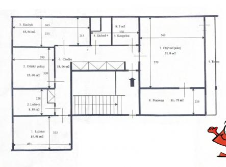 Pronájem bytu, 5+1, 130 m²