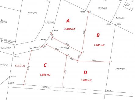 Prodej pozemku pro bydlení, 1 000 m²