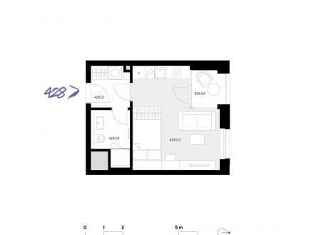 Prodej bytu, 1+kk, 29 m²