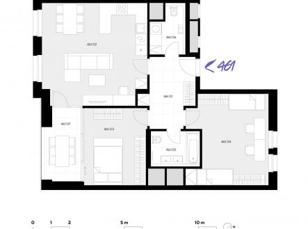 Prodej bytu, 3+kk, 93 m²