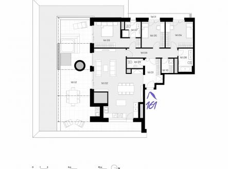 Prodej bytu, 4+kk, 122 m²