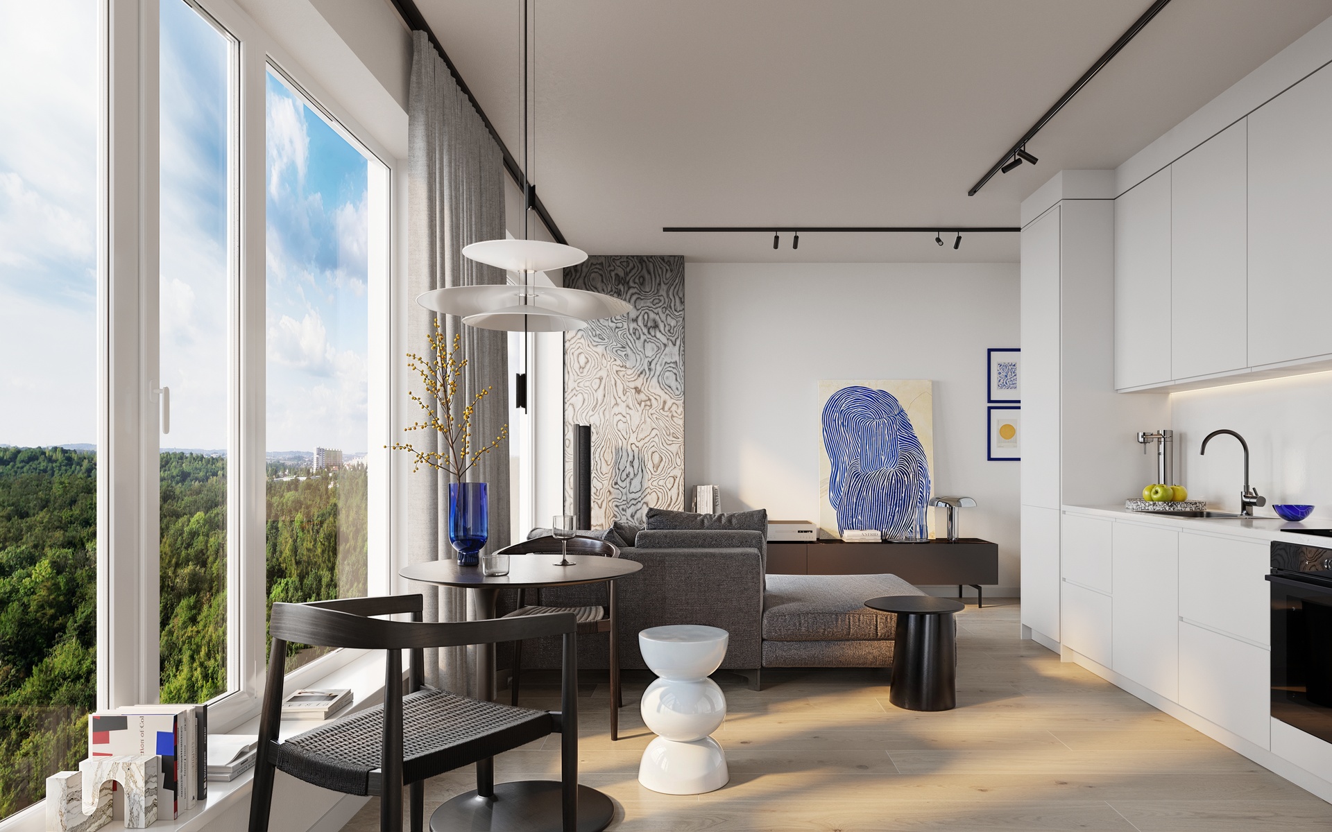 Prodej bytu 2+kk, 53,8 m² - Praha - Kamýk