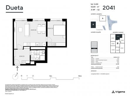 Prodej bytu, 2+kk, 50 m²