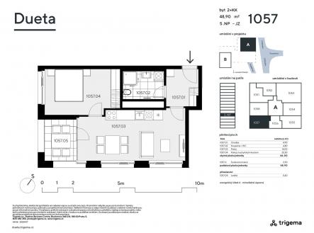 Prodej bytu, 2+kk, 46 m²