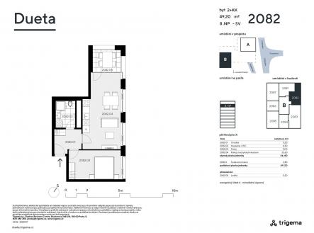 Prodej bytu, 2+kk, 46 m²