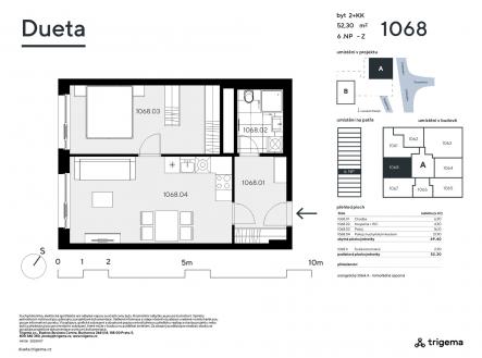 Prodej bytu, 2+kk, 49 m²