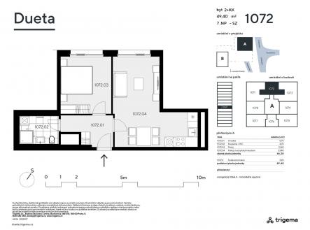 Prodej bytu, 2+kk, 46 m²