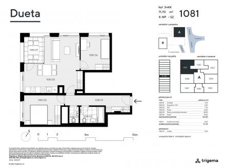 Prodej bytu, 3+kk, 66 m²