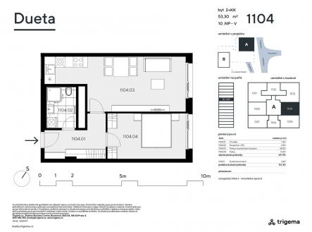 Prodej bytu, 2+kk, 50 m²