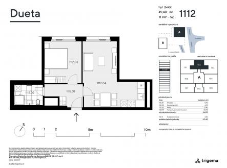 Prodej bytu, 2+kk, 46 m²