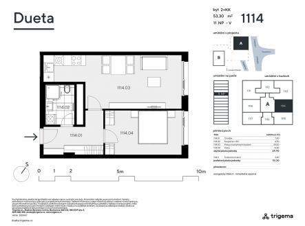 Prodej bytu, 2+kk, 50 m²