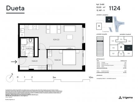 Prodej bytu, 2+kk, 50 m²