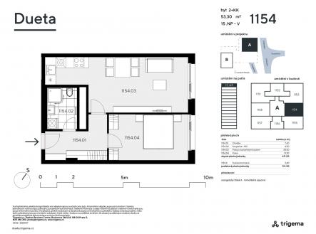 Prodej bytu, 2+kk, 50 m²