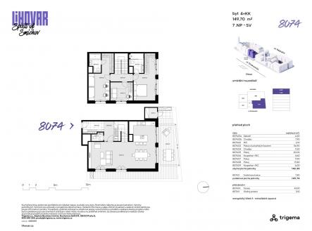 Prodej bytu, 4+kk, 142 m²
