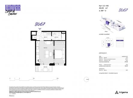 Prodej bytu, 1+kk, 39 m²