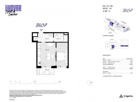 Prodej bytu, 1+kk, 39 m²