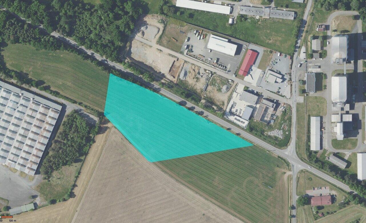 Prodej pozemku 19.346 m2 v Sedlčanech