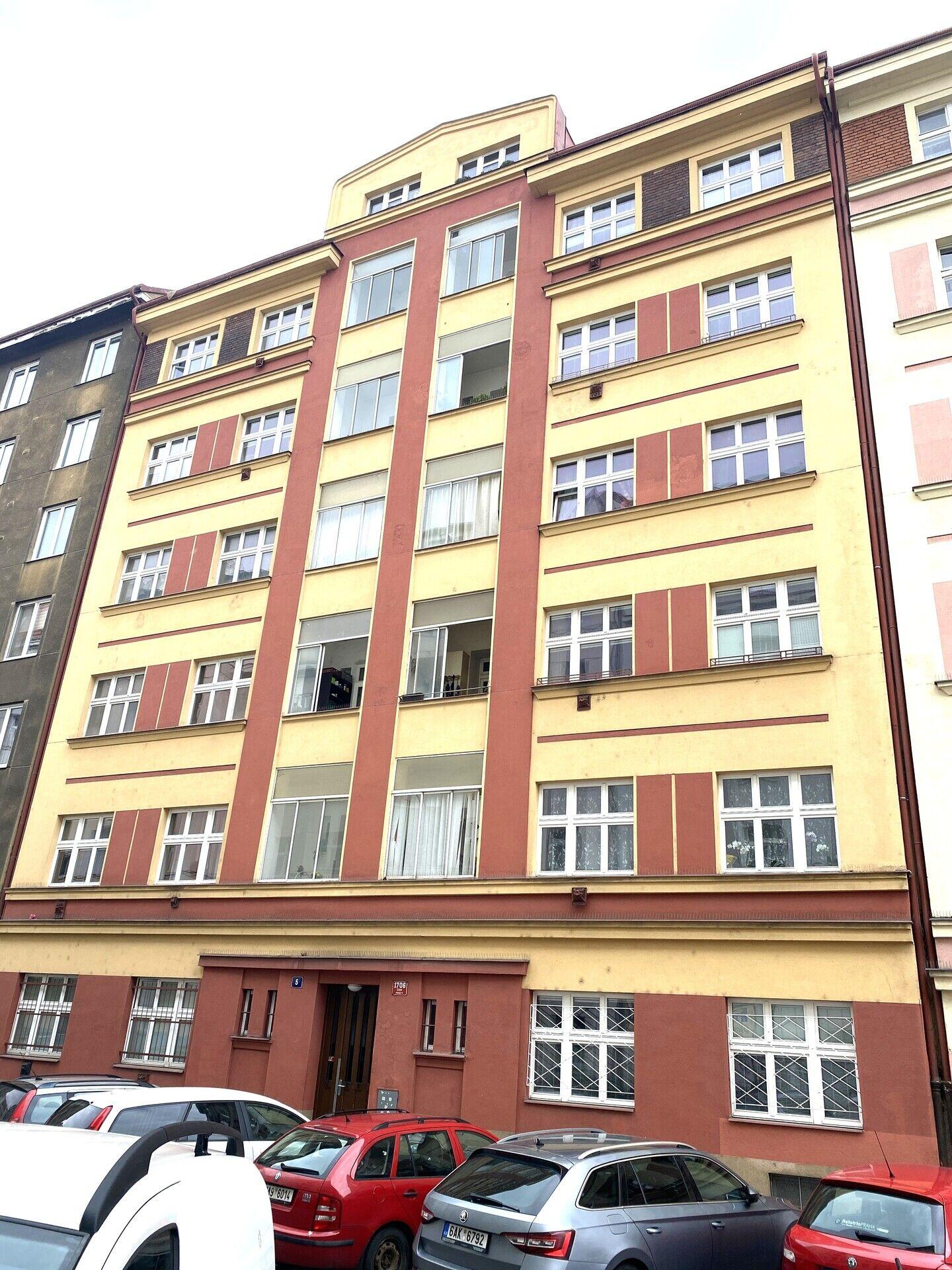 Prodej bytu 2+kk, 55 m2, Buchovcova, Praha 3, Žižkov