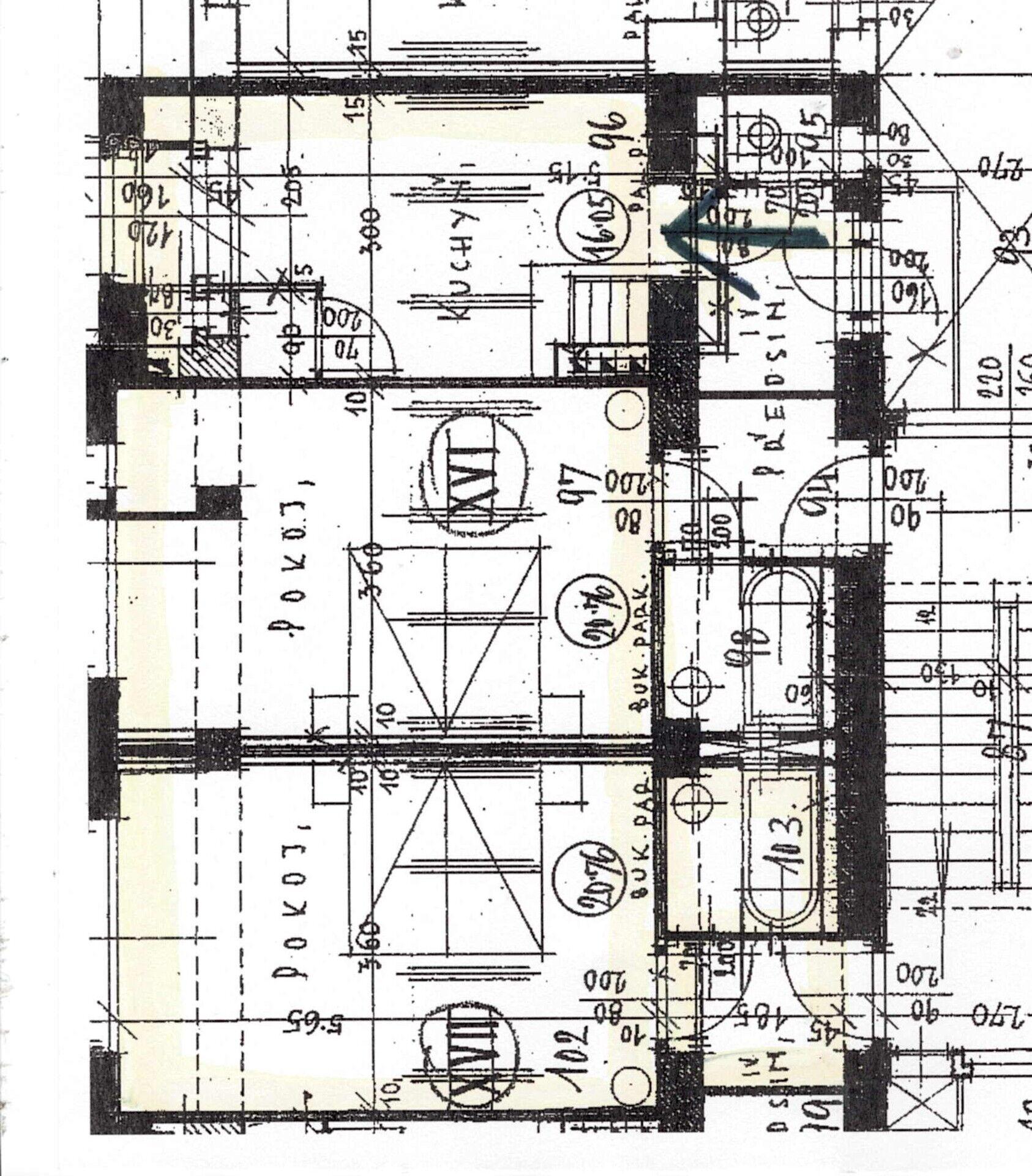 Prodej bytu 2+kk, 55 m2, Buchovcova, Praha 3, Žižkov
