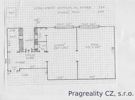 Pronájem bytu, 2+kk, 55 m²