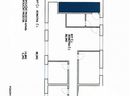 Pronájem bytu, 4+kk, 109 m²