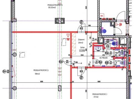 Pronájem obchodní prostor, 50 m²