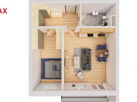 Prodej bytu, 2+kk, 65 m²