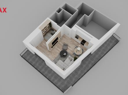 Prodej bytu, 2+kk, 97 m²