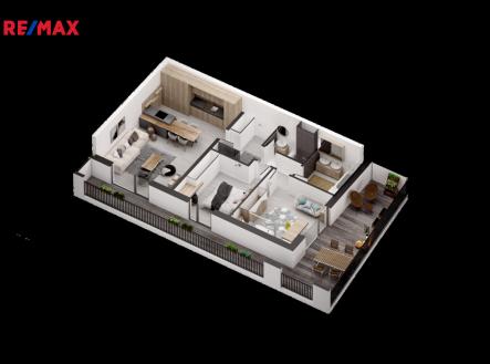 Prodej bytu, 3+kk, 103 m²