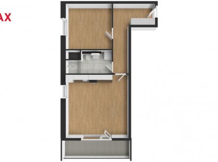 Pronájem bytu, 2+kk, 58 m²