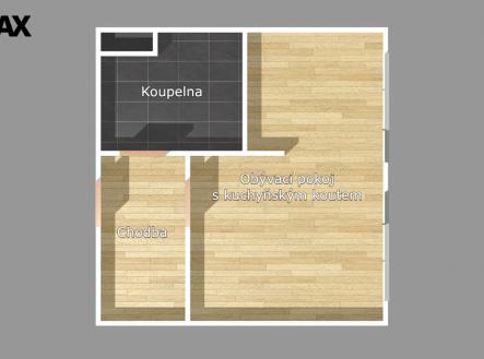 Pronájem bytu, 1+kk, 30 m²