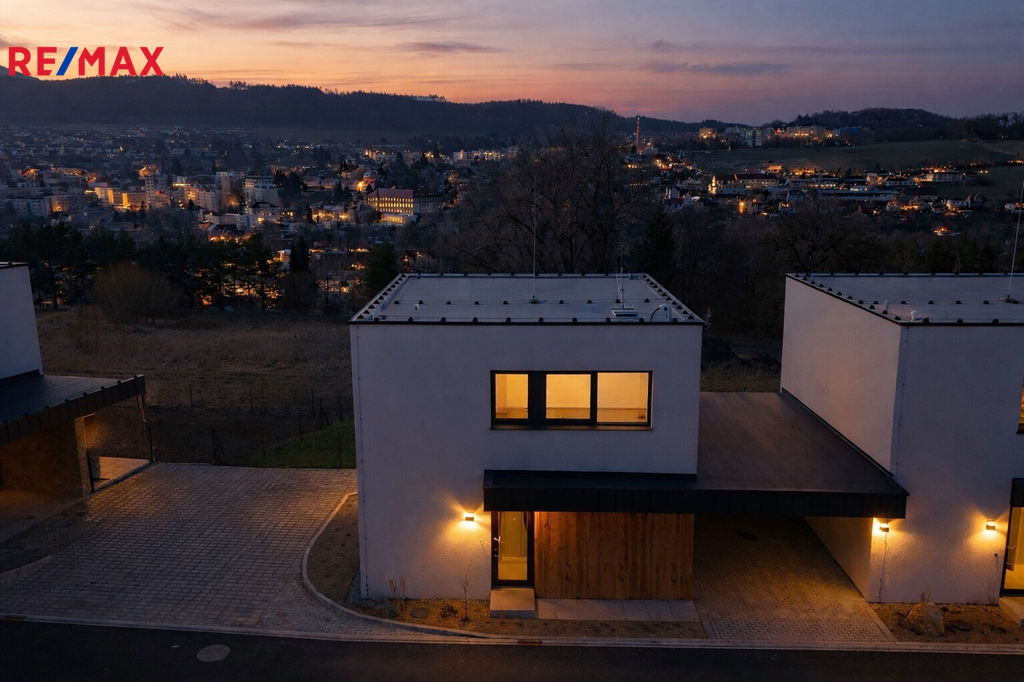 dostavěné domy v jiné lokalitě