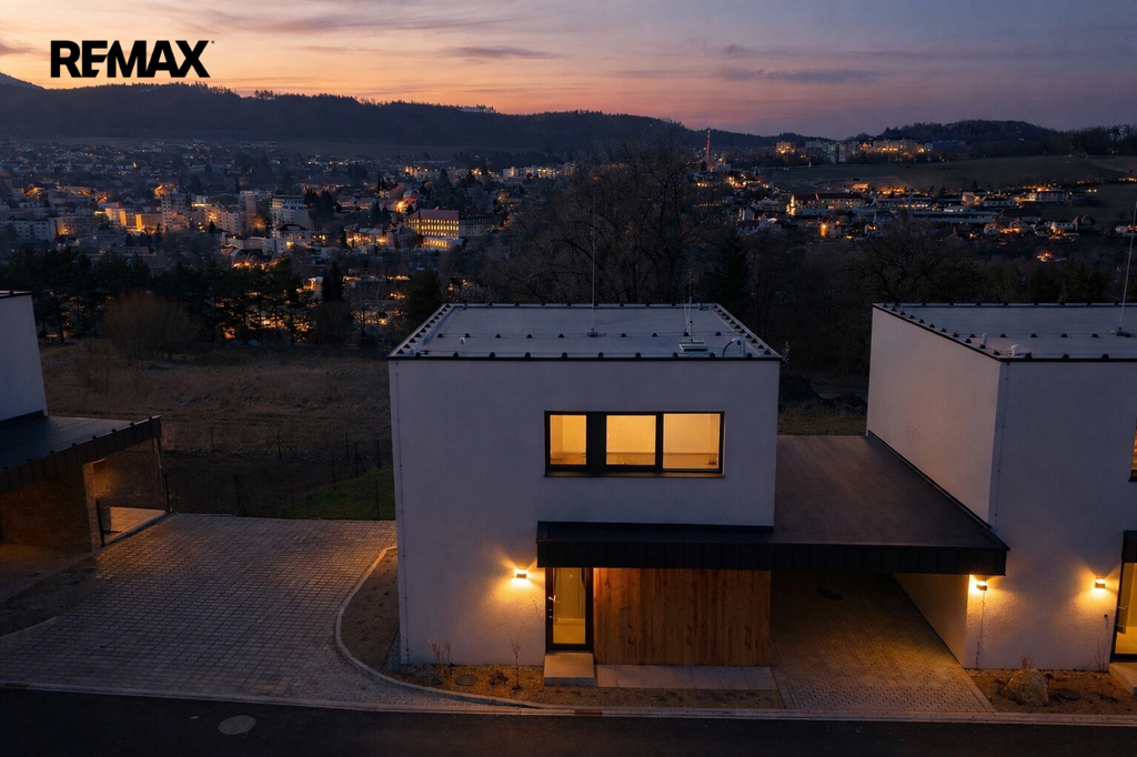 dostavěné domy v jiné lokalitě