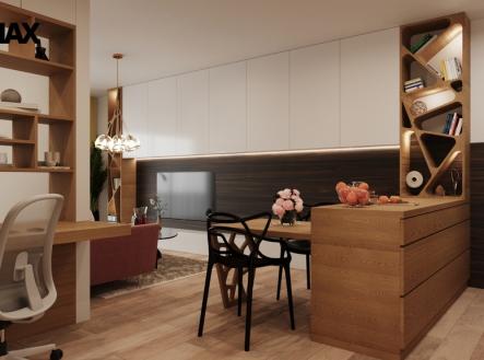 Prodej bytu, 1+kk, 62 m²