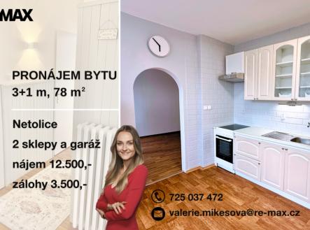 Pronájem bytu, 3+1, 78 m² obrázek