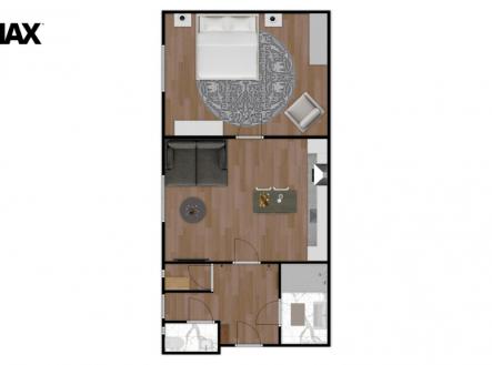 Pronájem bytu, 2+kk, 64 m²